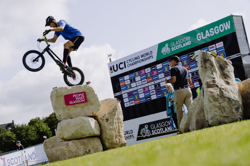 Overlay UCI Glasgow, provided by GL events UK