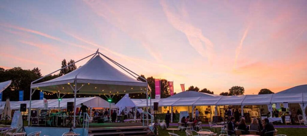 Temporary event structures - exhibitions and festivals