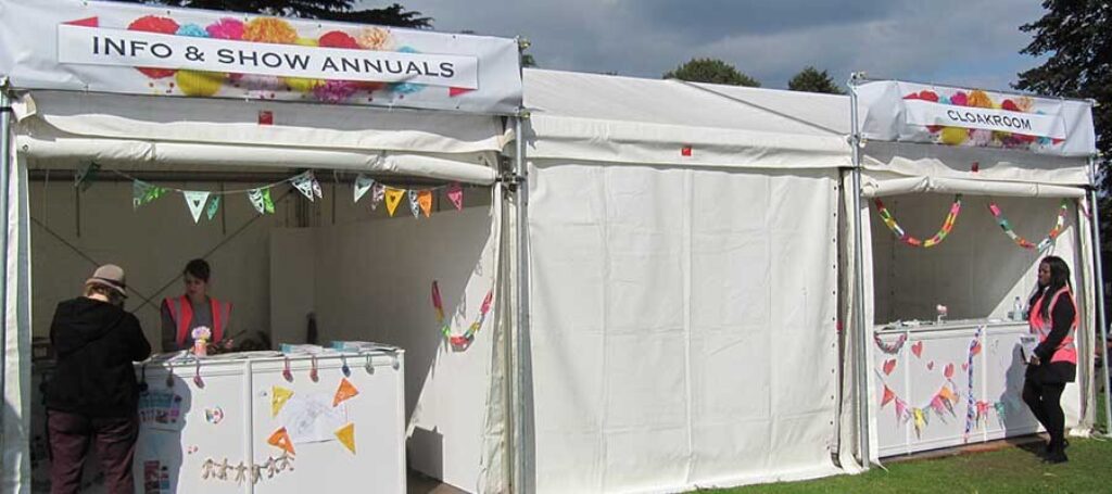 Marquees for art and craft fairs, supplied by GL events UK