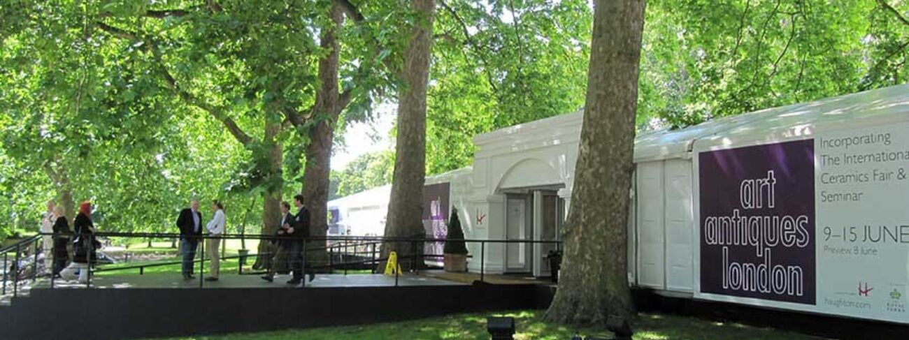 Marquees for art and craft fairs, supplied by GL events UK